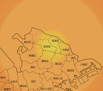 【川崎市】対応エリア
