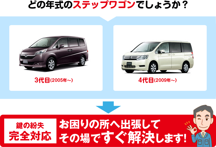 どの年式のステップワゴンでしょうか?