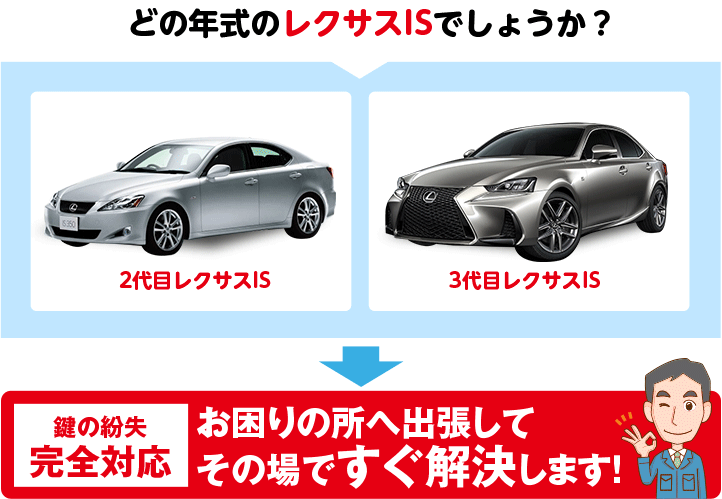 どの年式のISでしょうか?
