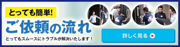 とっても簡単！ご依頼の流れ