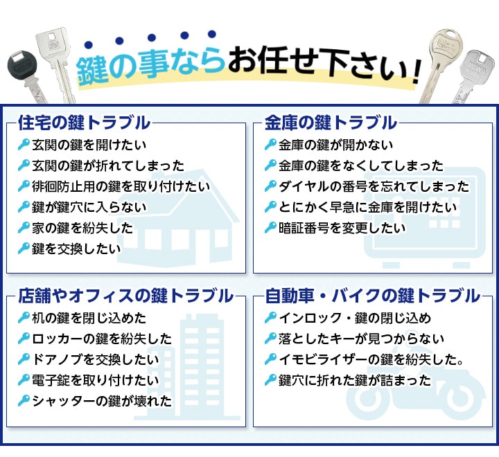 料金表記は全てコミコミのわかりやすい総額表示を行っております