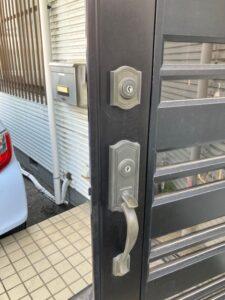 【栃木県栃木市神田町】「MIWA」玄関の鍵の交換事例の画像イメージ