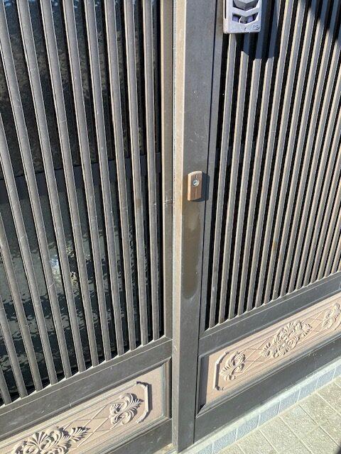 【栃木県鹿沼市板荷】「MIWA」玄関の引き戸（鍵の交換）の画像イメージ