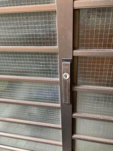 【栃木県宇都宮市大通り】「MIWA」玄関の引き戸（鍵の交換）の画像イメージ