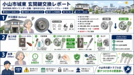 【栃木県小山市城東】鍵の交換がしたいの画像イメージ