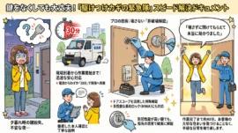 【静岡県浜松市中央区馬郡町】玄関の鍵を開けたいの画像イメージ