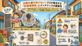 【大阪府大阪市生野区勝山北】鍵の修理がしたいの画像イメージ
