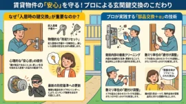 【東京都板橋区東坂下】鍵の交換がしたいの画像イメージ