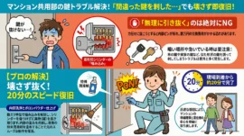 【千葉県船橋市湊町】鍵の修理がしたいの画像イメージ