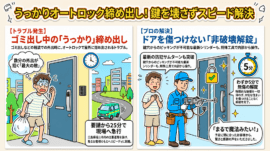 【広島県福山市手城町】玄関の鍵を開けたいの画像イメージ