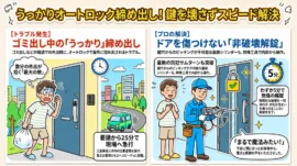 【広島県福山市手城町】玄関の鍵を開けたいの画像イメージ