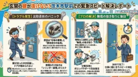 【大阪府茨木市駅前】鍵の修理がしたいの画像イメージ