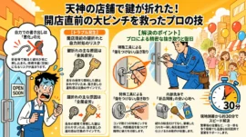 【福岡県福岡市中央区天神】鍵の修理がしたいの画像イメージ