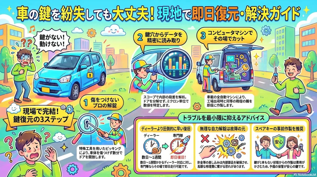 【愛知県名古屋市緑区徳重】紛失した鍵を作成したい