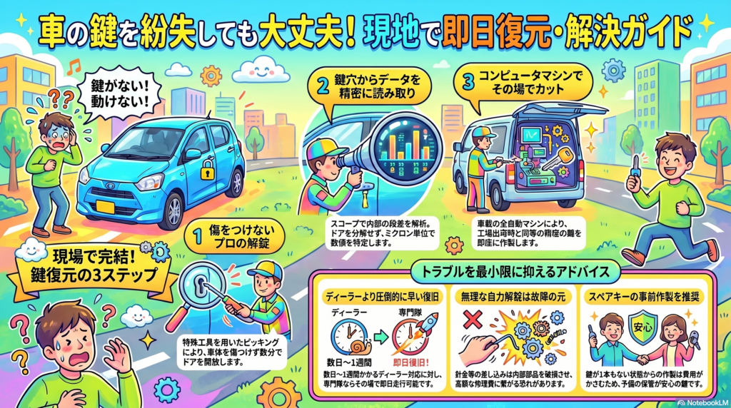 【愛知県名古屋市緑区徳重】紛失した鍵を作成したいの画像イメージ