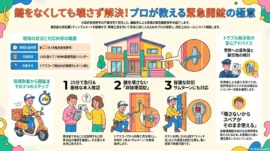 【大阪府泉佐野市羽倉崎】玄関の鍵を開けたいの画像イメージ