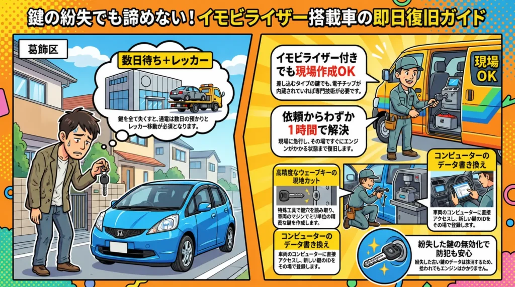 【東京都葛飾区新宿】イモビライザー・スマートキーの画像イメージ
