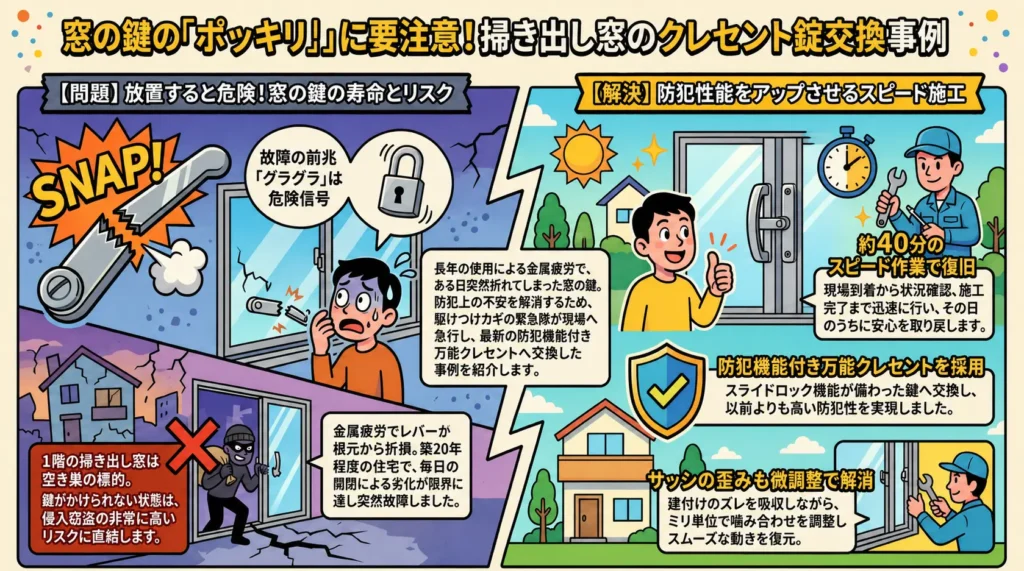 【愛知県岡崎市大和町】鍵の修理がしたいの画像イメージ
