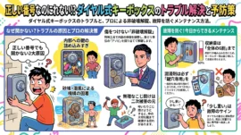 【広島県福山市藤江町】ダイヤルキー式ボックスの開錠の画像イメージ