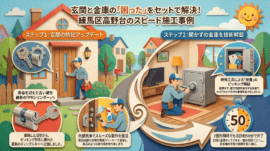 【東京都練馬区高野台】金庫のカギを開けたいの画像イメージ