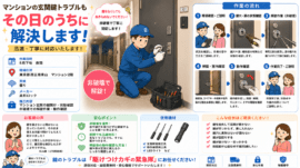 【東京都港区南青山】玄関の鍵を開けたいの画像イメージ