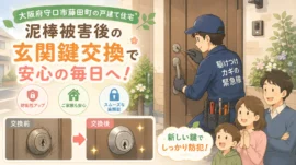 【大阪府守口市藤田町】鍵の交換がしたいの画像イメージ