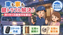 【愛知県春日井市六軒家町】イモビライザー・スマートキーの画像イメージ