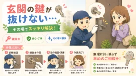 【千葉県千葉市美浜区真砂】鍵の修理がしたいの画像イメージ