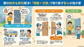 【埼玉県所沢市日吉町】玄関の鍵を開けたいの画像イメージ