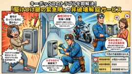 【神奈川県横浜市中区】玄関の鍵を開けたいの画像イメージ