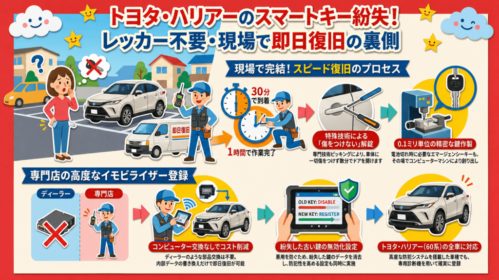 【東京都北区赤羽台】イモビライザー・スマートキー