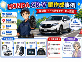 【神奈川県秦野市曽屋】イモビライザー・スマートキーの画像イメージ