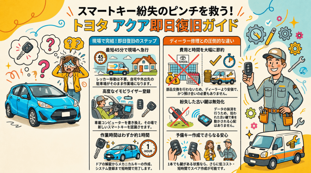 【神奈川県平塚市片岡】イモビライザー・スマートキーの画像イメージ