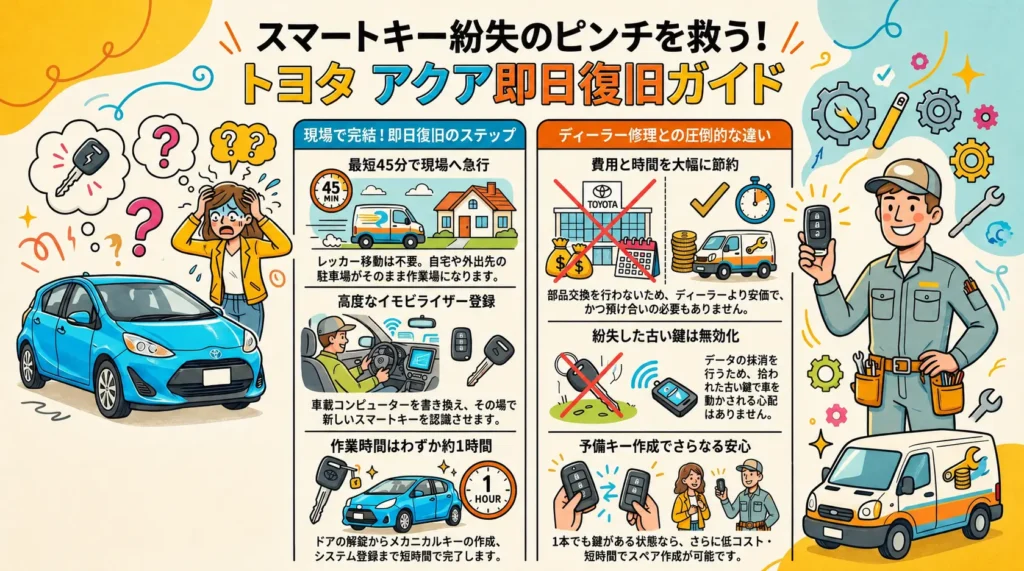 【神奈川県平塚市片岡】イモビライザー・スマートキーの画像イメージ