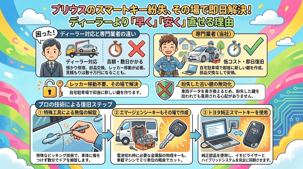 【神奈川県厚木市飯山】イモビライザー・スマートキーの画像イメージ