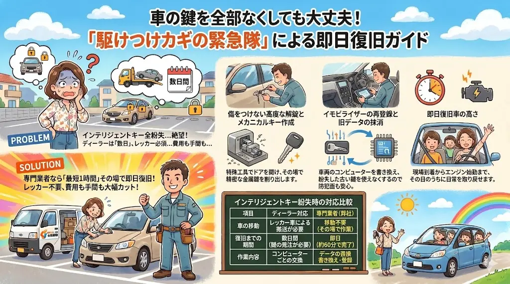 【大阪府大阪市東住吉区西今川 】紛失した鍵を作成したいの画像イメージ