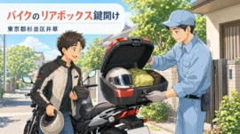 【東京都杉並区井草】メットインを開ける事はできますか？の画像イメージ