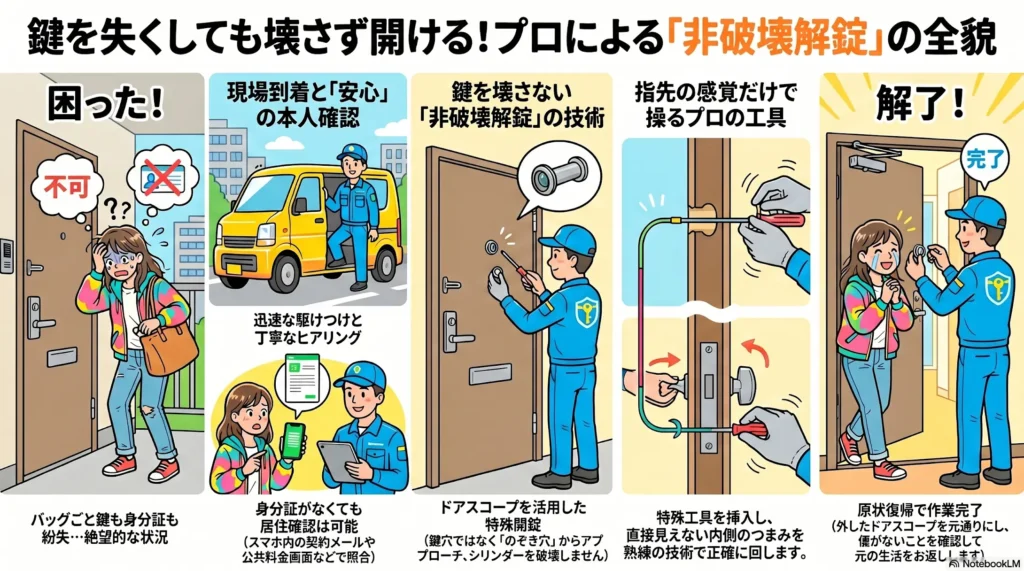 【愛知県名古屋市中川区高畑】玄関の鍵を開けたい