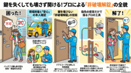 【愛知県名古屋市中川区高畑】玄関の鍵を開けたいの画像イメージ