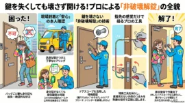 【愛知県名古屋市中川区高畑】玄関の鍵を開けたいの画像イメージ