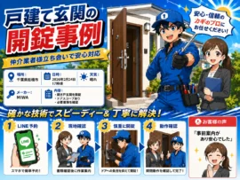 【千葉県船橋市金杉】玄関の鍵を開けたいの画像イメージ