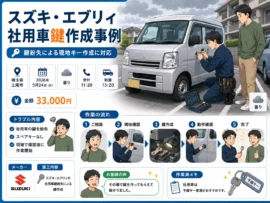 【埼玉県上尾市向山】紛失した鍵を作成したいの画像イメージ