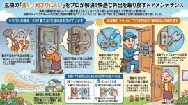 【埼玉県越谷市レイクタウン】鍵の修理がしたいの画像イメージ