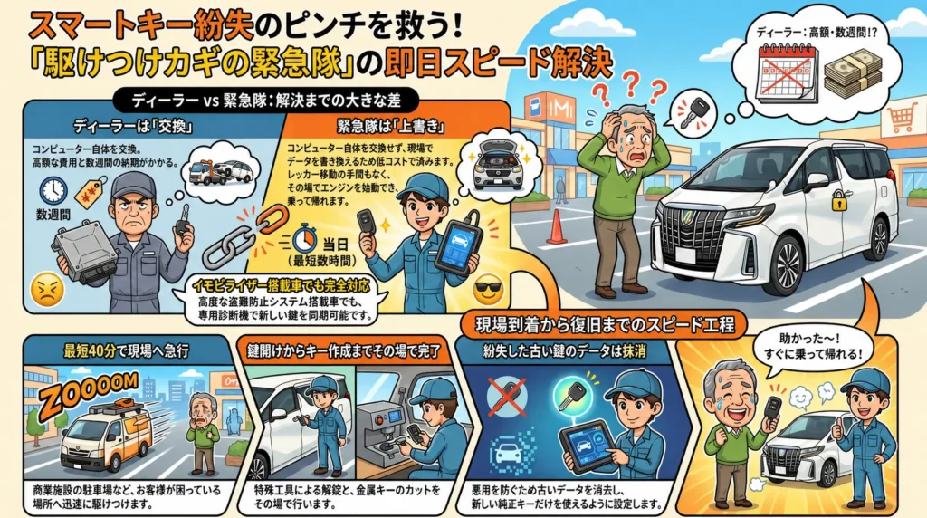【埼玉県さいたま市南区】イモビライザー・スマートキーの画像イメージ