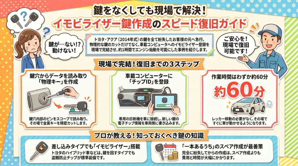 【東京都八王子市別所 】イモビライザー・スマートキー