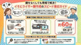 【東京都八王子市別所 】イモビライザー・スマートキーの画像イメージ