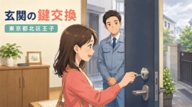 【東京都北区王子】鍵の交換がしたいの画像イメージ