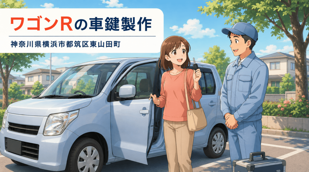 【神奈川県横浜市都筑区東山田町】イモビライザー・スマートキーの画像イメージ