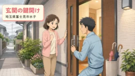 【埼玉県富士見市水子】玄関の鍵を開けたいの画像イメージ