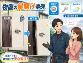 【栃木県矢板市富田】鍵の交換がしたいの画像イメージ